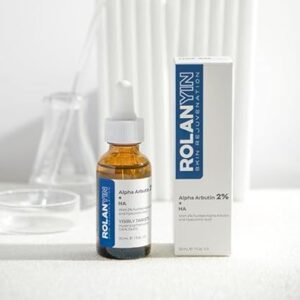 ROLANYIN Alpha Arbutin 2% + HA Facial Serum Reduces Dark Spots Uneven Tone Deep Hydration