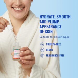 Good Molecules Hyaluronic Acid Serum - 1% Hyaluronic Acid Non-greasy Ultra